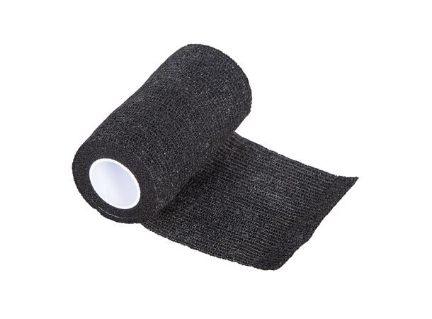 SCANSPORT Quickfix 10cm x 4,5m Sort 0 Elastisk selvheftende bandasje. 